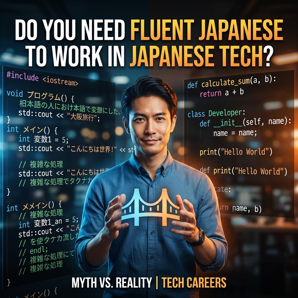 Do You Need Fluent Japanese to Work in Tech in Japan?