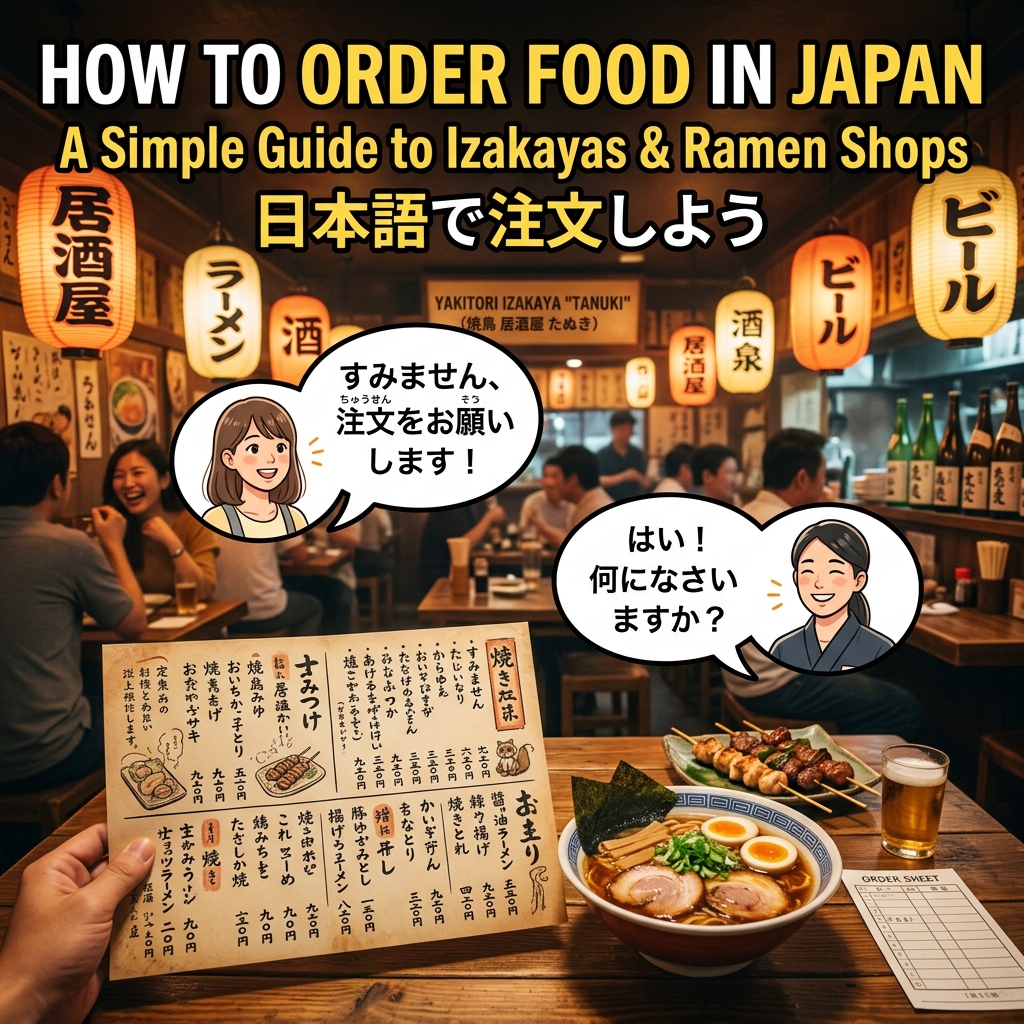 How to Order Food in Japan (With Dialogue)