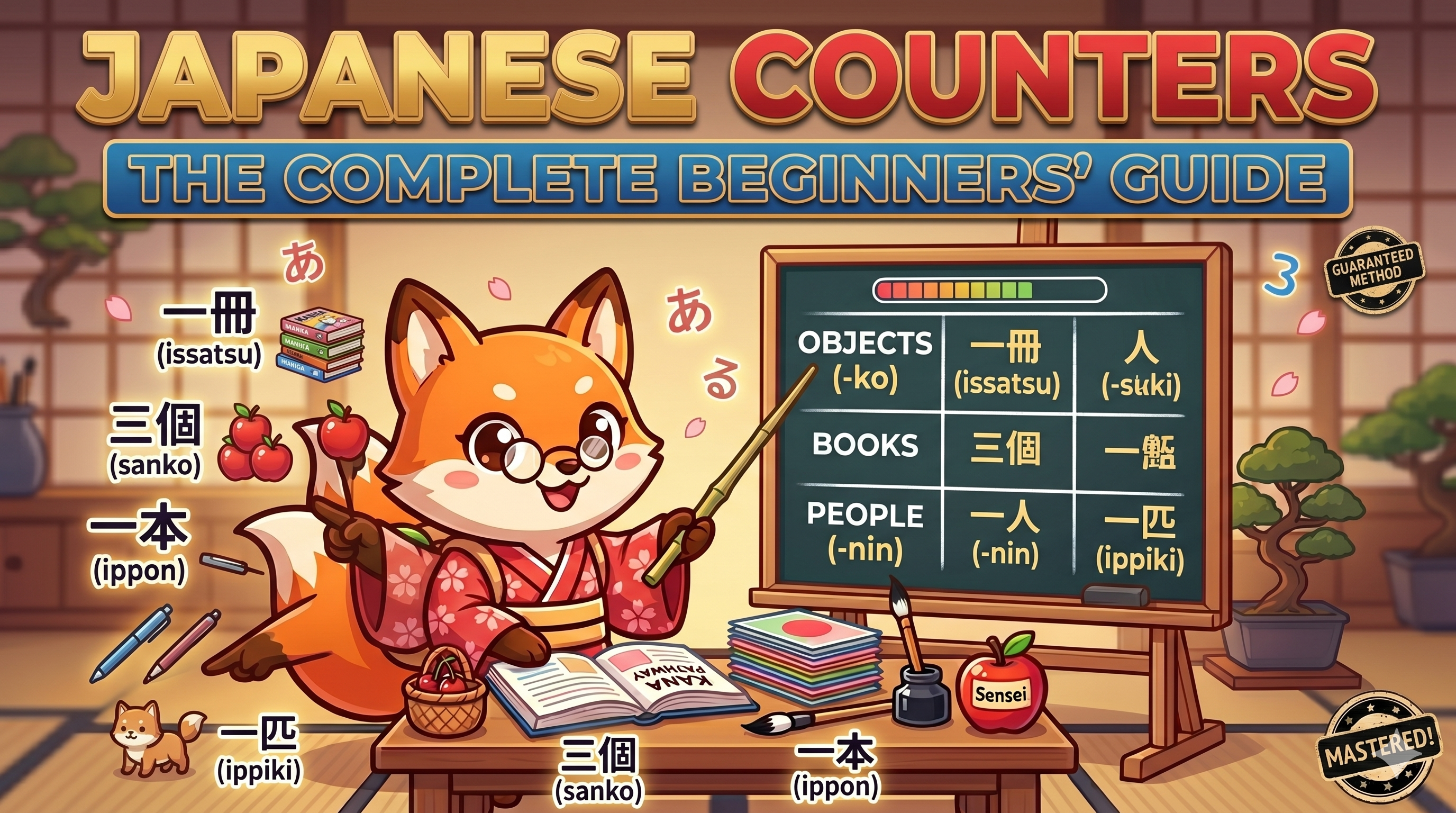 Japanese Counters: The Complete Beginner's Guide