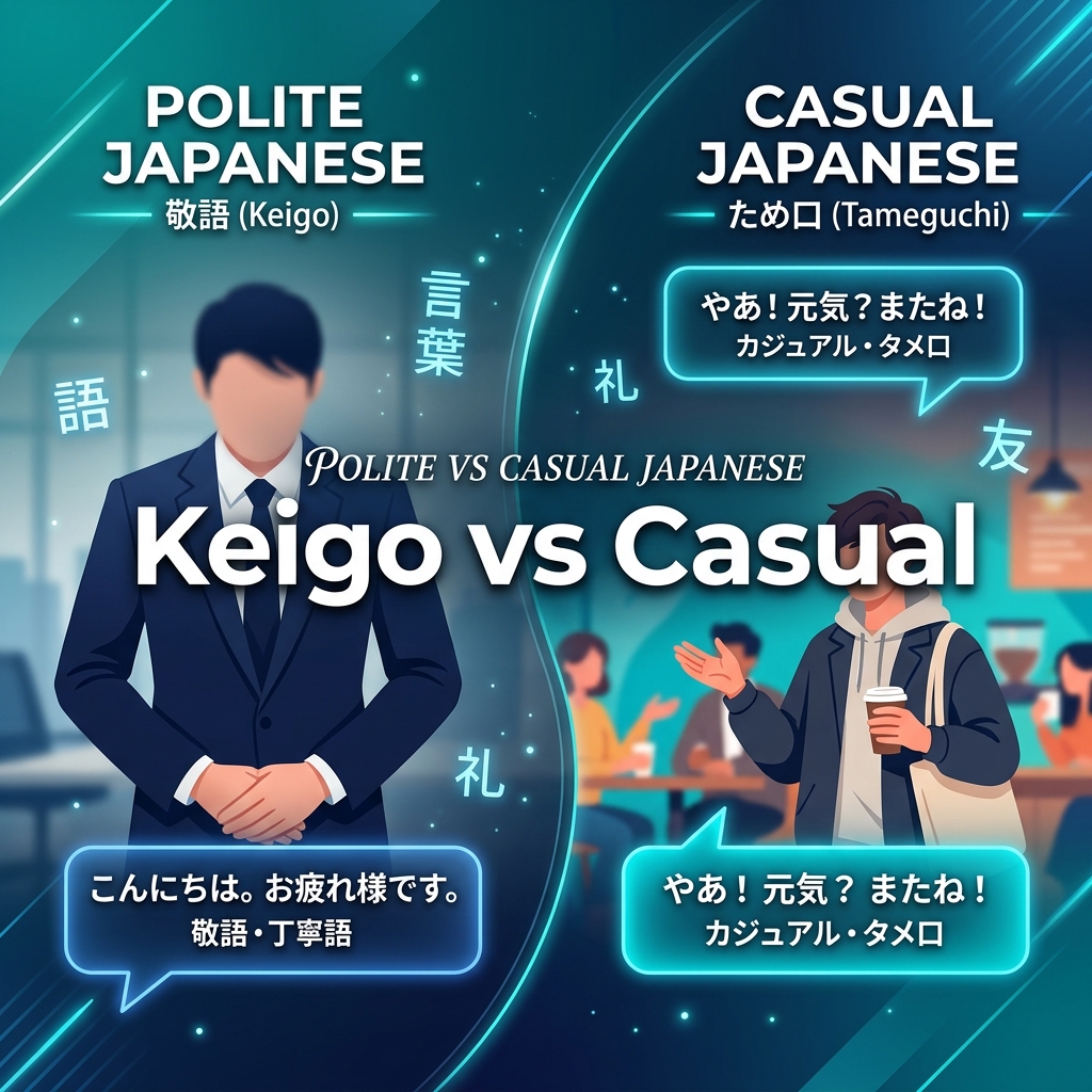 Polite (Teineigo) vs. Casual Japanese: When to Use Which