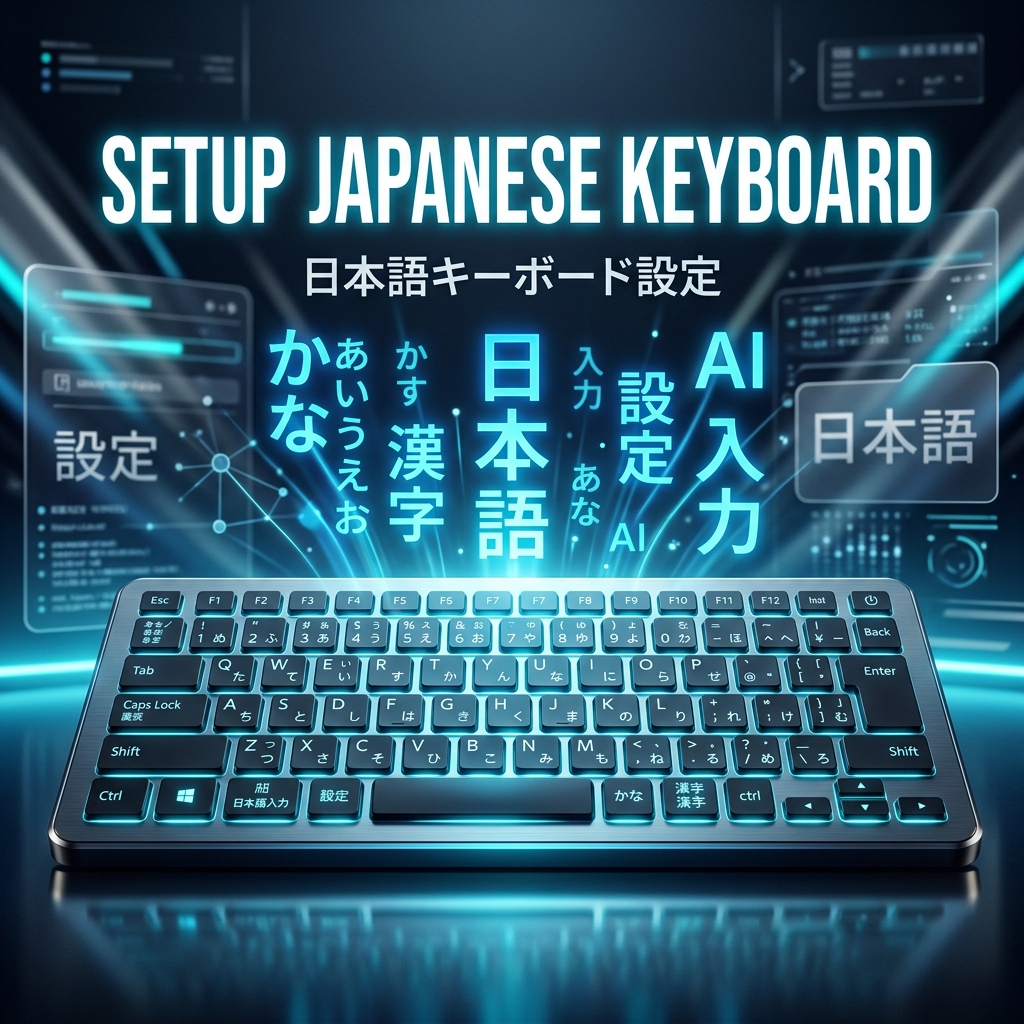 How to Setup a Japanese Keyboard (Windows, Mac, iPhone)