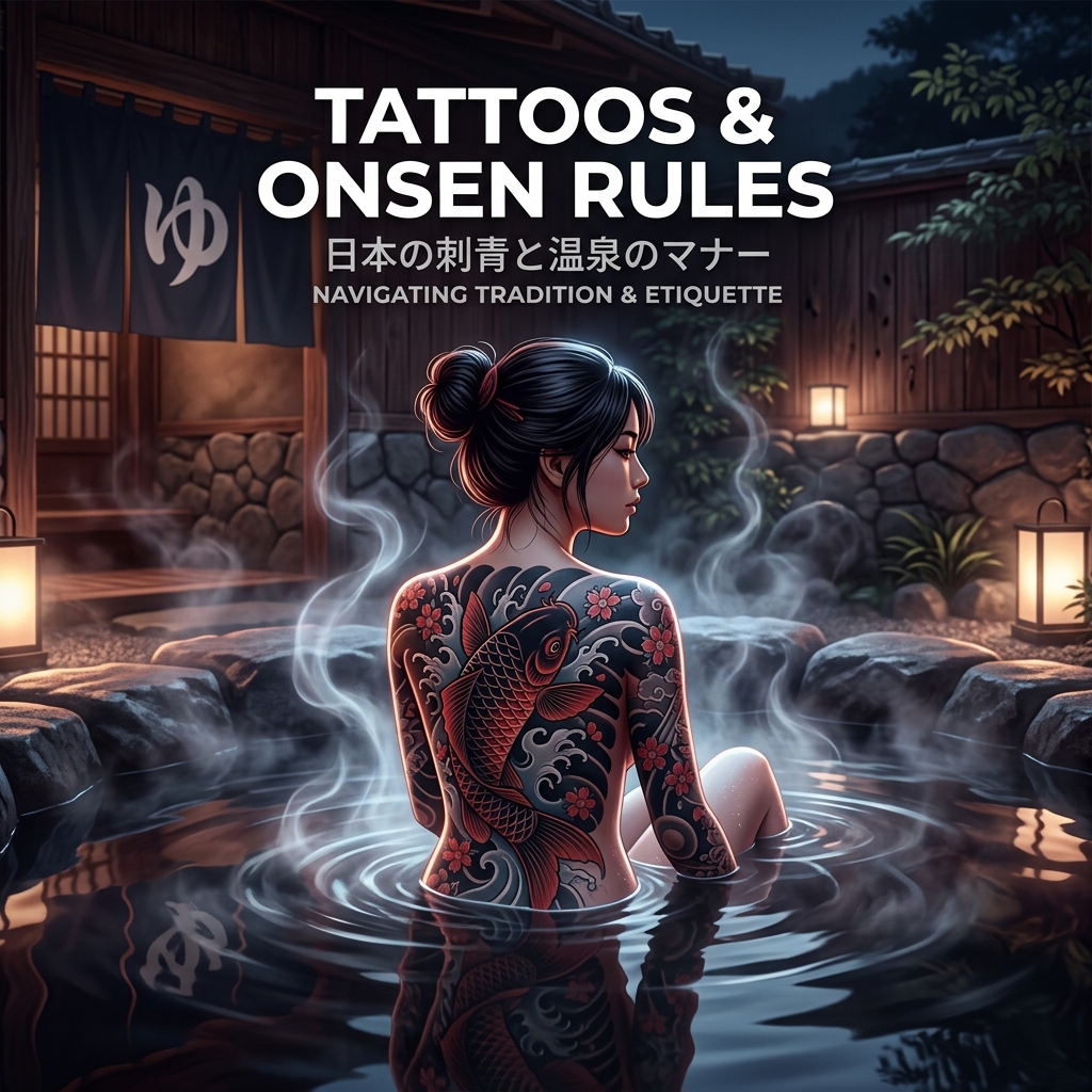 Tattoo Culture in Japan: Onsen Rules for Foreigners