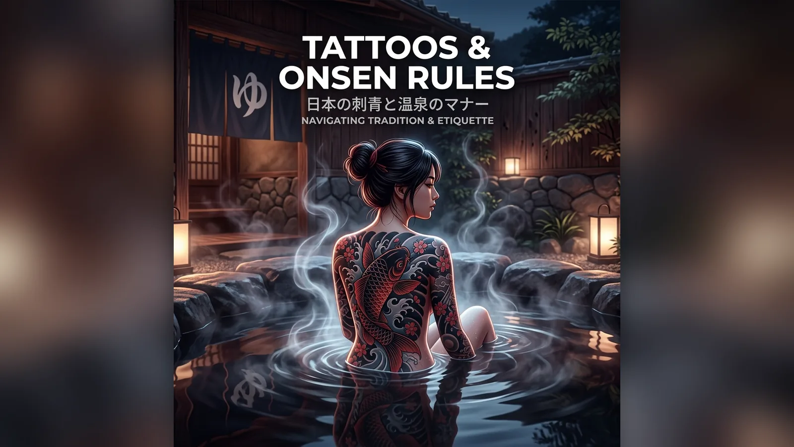 Tattoo Culture in Japan: Onsen Rules for Foreigners